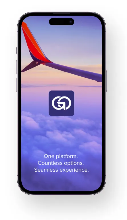 Screenshot of the Goelett mobile app