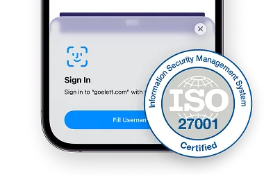 Business travel mobile app security